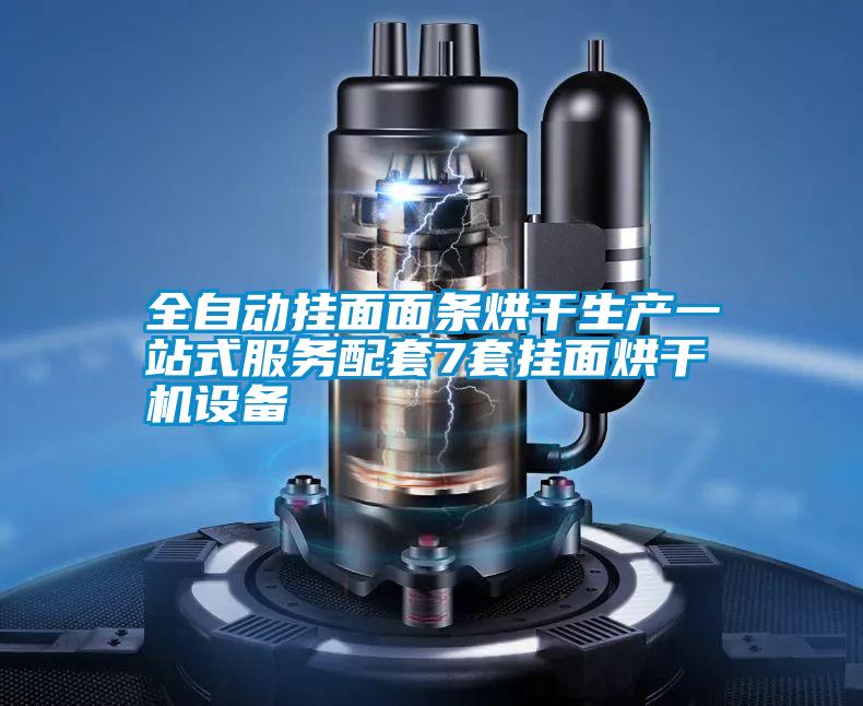 全自動掛面面條烘干生產(chǎn)一站式服務(wù)配套7套掛面烘干機設(shè)備