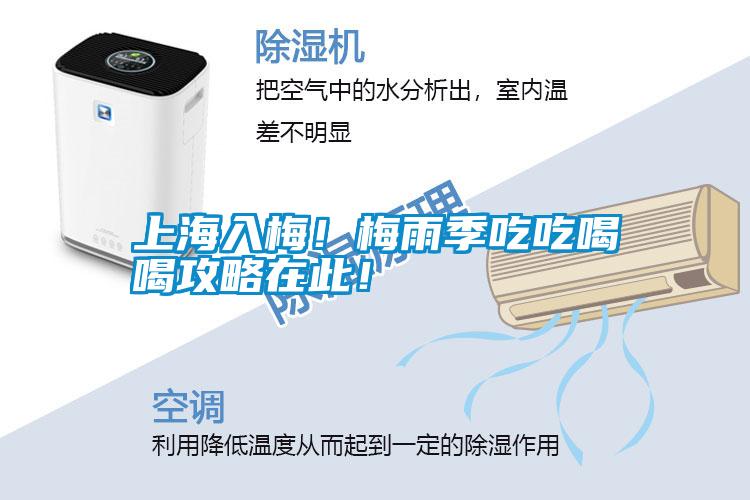 上海入梅！梅雨季吃吃喝喝攻略在此！