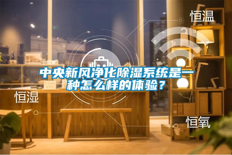 中央新風(fēng)凈化除濕系統(tǒng)是一種怎么樣的體驗？