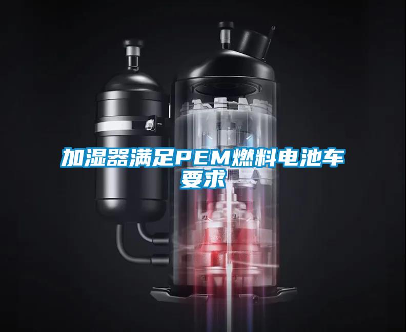 加濕器滿(mǎn)足PEM燃料電池車(chē)要求