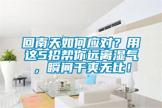 回南天如何應(yīng)對(duì)？用這5招幫你遠(yuǎn)離濕氣，瞬間干爽無(wú)比！