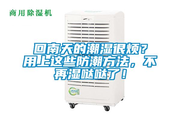 回南天的潮濕很煩？用上這些防潮方法，不再濕噠噠了！