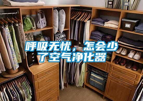 呼吸無憂，怎會少了空氣凈化器