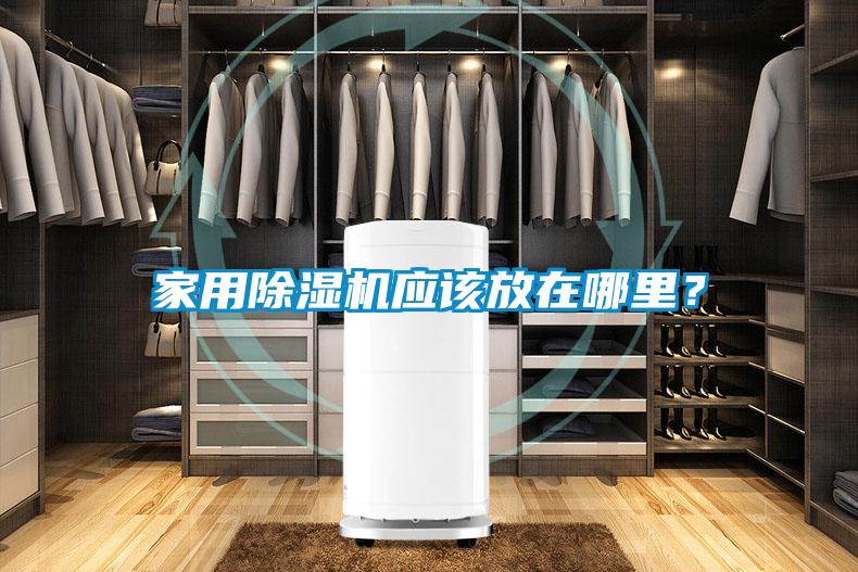 家用除濕機(jī)應(yīng)該放在哪里？
