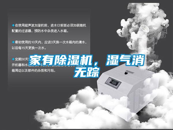 家有除濕機，濕氣消無蹤