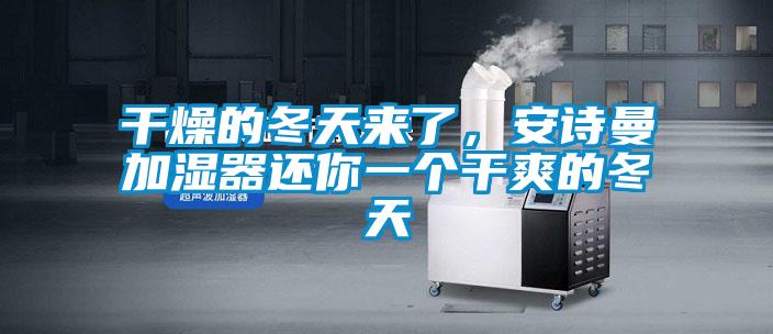 干燥的冬天來了，安詩曼加濕器還你一個干爽的冬天