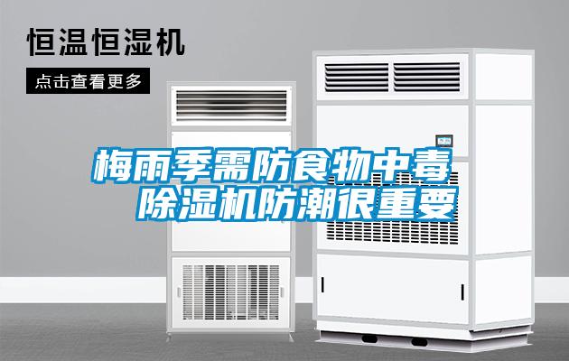 梅雨季需防食物中毒  除濕機(jī)防潮很重要