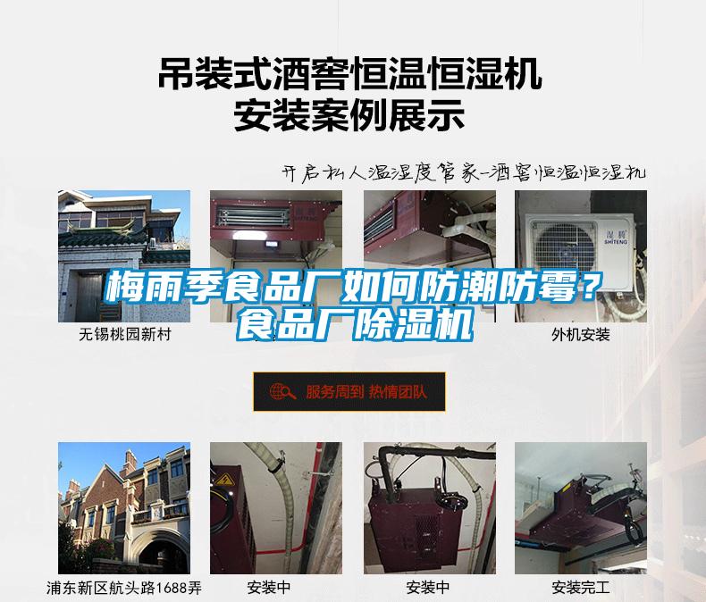 梅雨季食品廠如何防潮防霉?食品廠除濕機(jī)