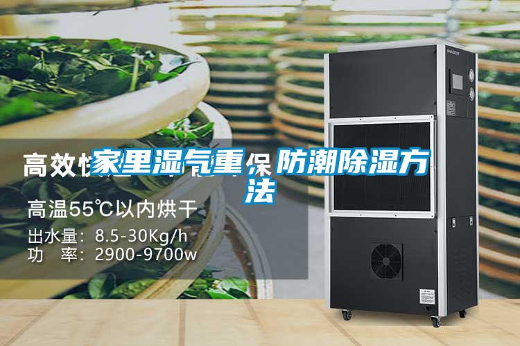 家里濕氣重，防潮除濕方法