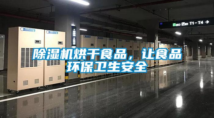 除濕機烘干食品，讓食品環(huán)保衛(wèi)生安全