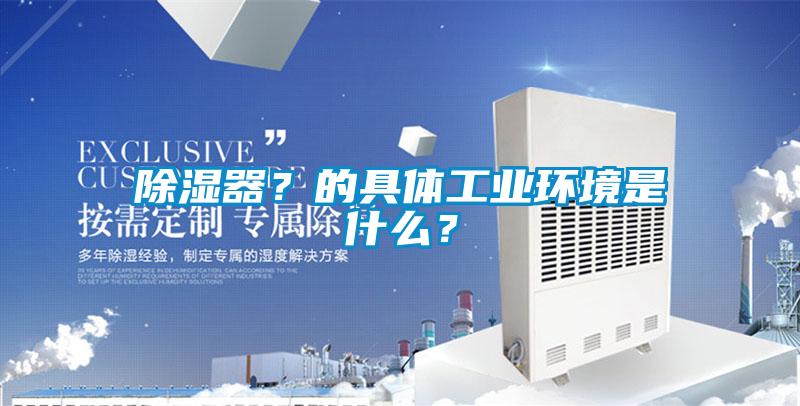 除濕器？的具體工業(yè)環(huán)境是什么？