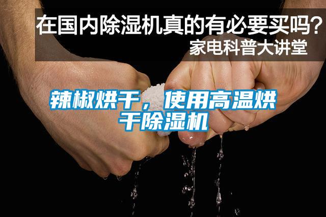 辣椒烘干，使用高溫烘干除濕機(jī)