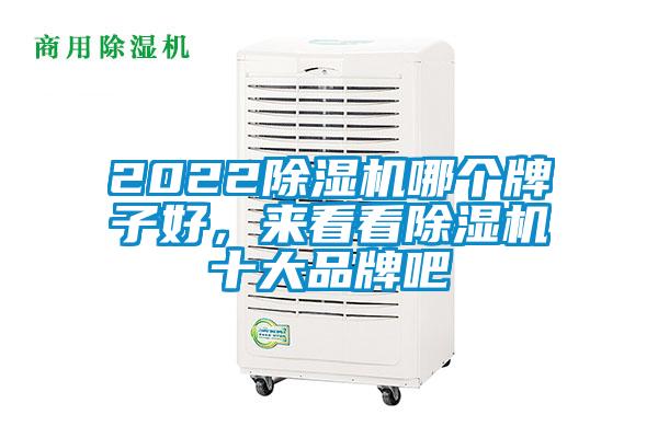2022除濕機(jī)哪個(gè)牌子好，來看看除濕機(jī)十大品牌吧