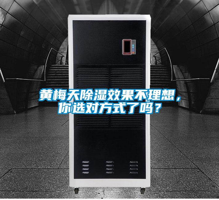 黃梅天除濕效果不理想，你選對方式了嗎？