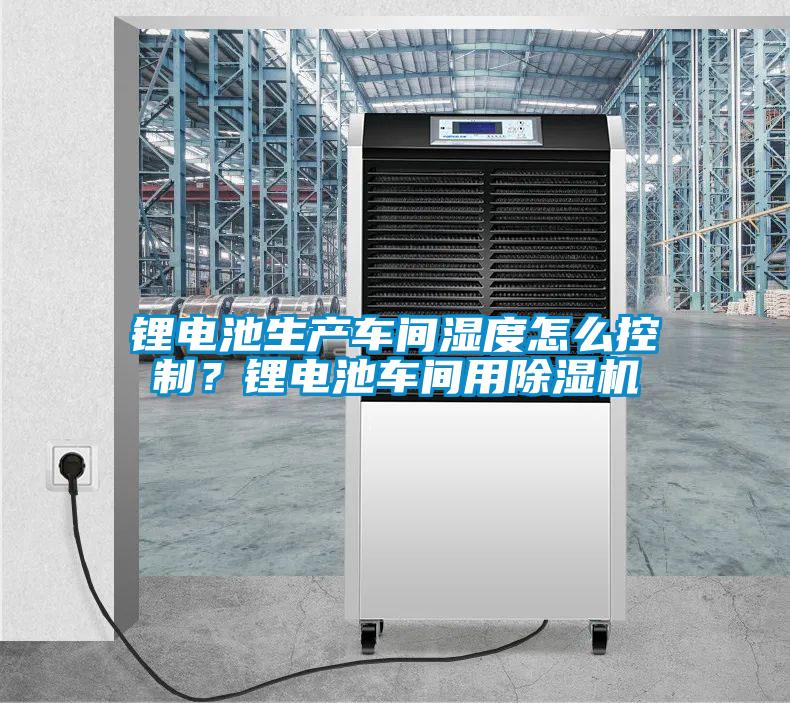 鋰電池生產(chǎn)車間濕度怎么控制？鋰電池車間用除濕機