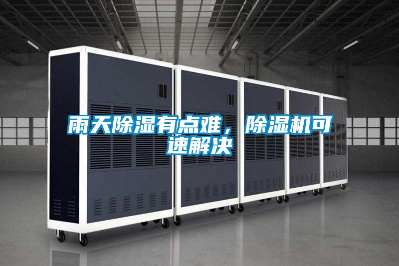 雨天除濕有點(diǎn)難，除濕機(jī)可速解決