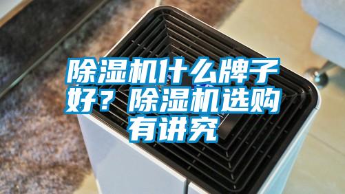 除濕機(jī)什么牌子好？除濕機(jī)選購有講究