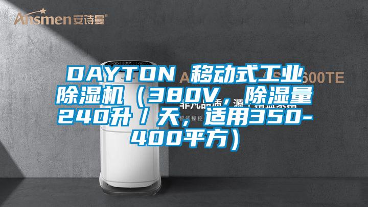 DAYTON 移動(dòng)式工業(yè)除濕機(jī)（380V，除濕量240升／天，適用350-400平方）