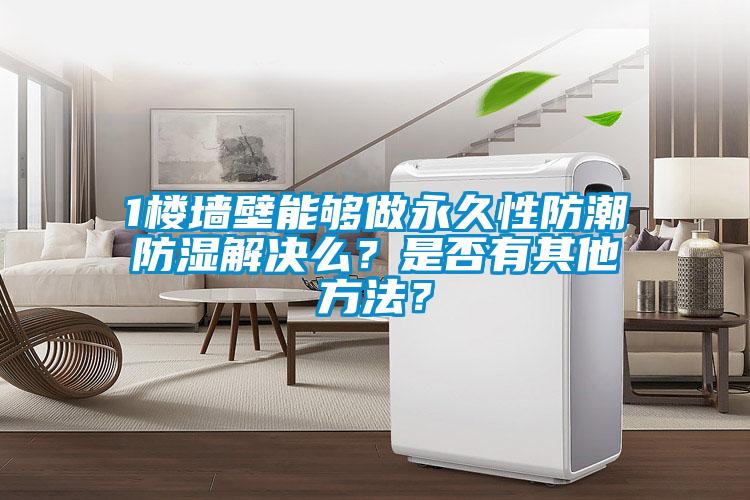 1樓墻壁能夠做永久性防潮防濕解決么？是否有其他方法？