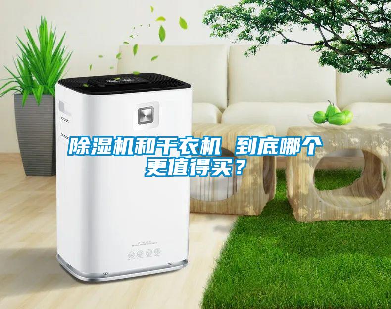 除濕機和干衣機 到底哪個更值得買？