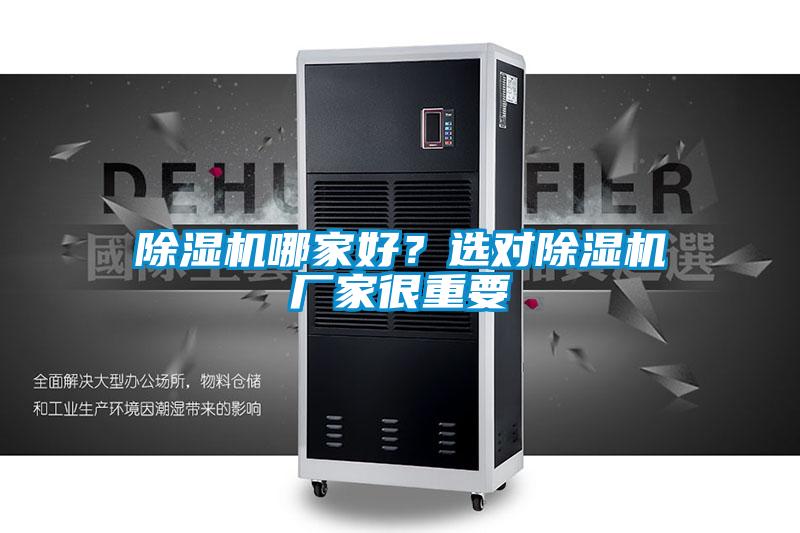 除濕機哪家好？選對除濕機廠家很重要