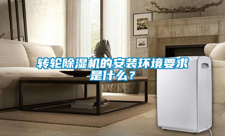 轉輪除濕機的安裝環(huán)境要求是什么?
