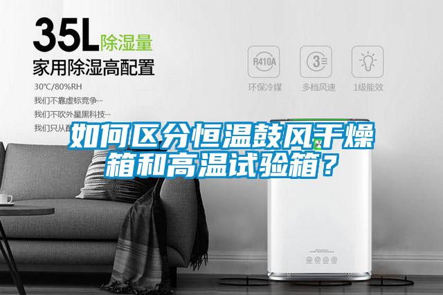 如何區(qū)分恒溫鼓風(fēng)干燥箱和高溫試驗(yàn)箱？