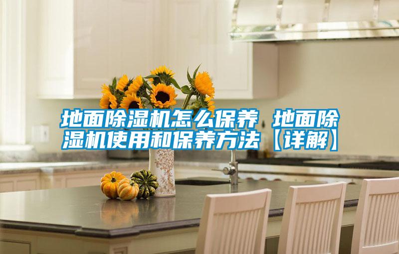 地面除濕機怎么保養(yǎng) 地面除濕機使用和保養(yǎng)方法【詳解】
