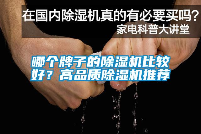 哪個(gè)牌子的除濕機(jī)比較好？高品質(zhì)除濕機(jī)推薦