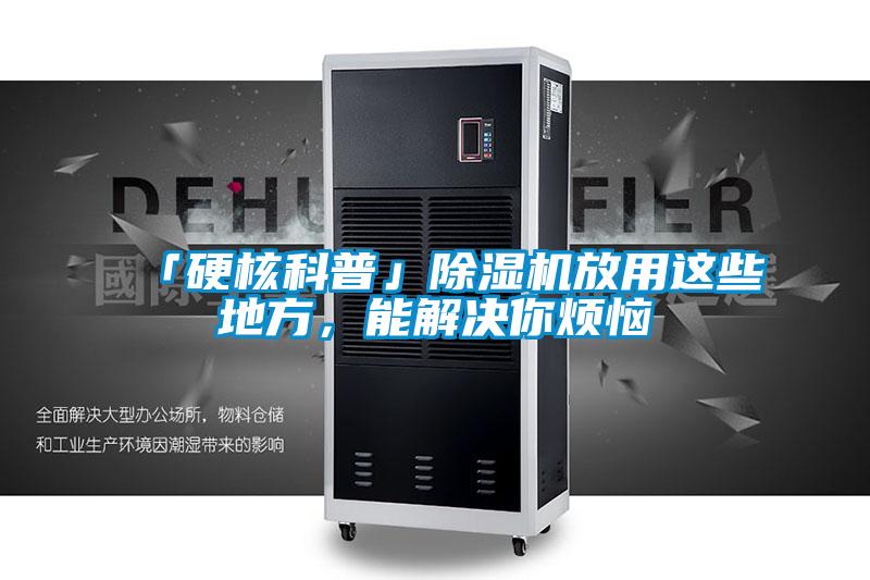 「硬核科普」除濕機(jī)放用這些地方，能解決你煩惱