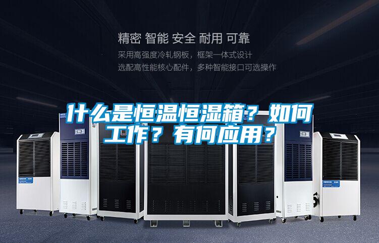 什么是恒溫恒濕箱？如何工作？有何應(yīng)用？