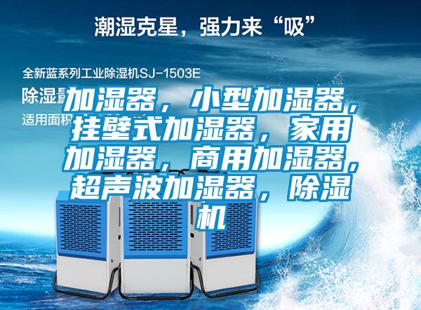 加濕器，小型加濕器，掛壁式加濕器，家用加濕器，商用加濕器，超聲波加濕器，除濕機(jī)
