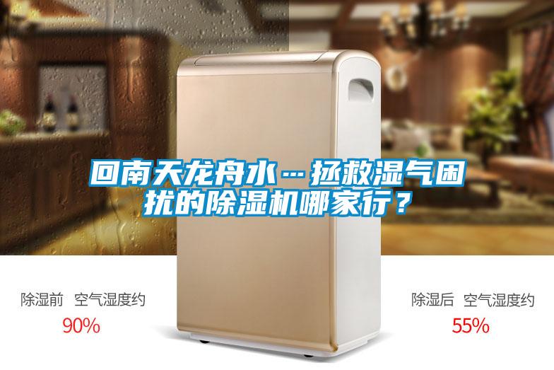 回南天龍舟水…拯救濕氣困擾的除濕機(jī)哪家行？