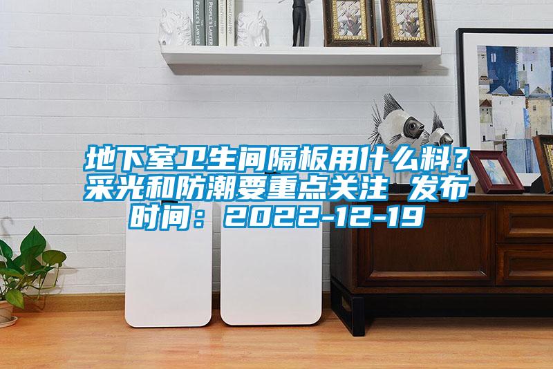 地下室衛(wèi)生間隔板用什么料？采光和防潮要重點(diǎn)關(guān)注 發(fā)布時(shí)間：2022-12-19