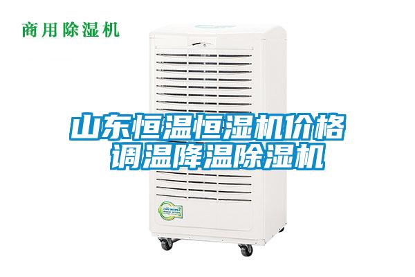 山東恒溫恒濕機價格 調(diào)溫降溫除濕機