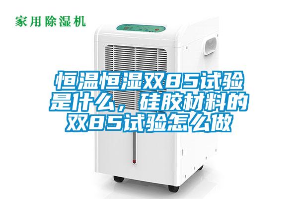 恒溫恒濕雙85試驗(yàn)是什么，硅膠材料的雙85試驗(yàn)怎么做