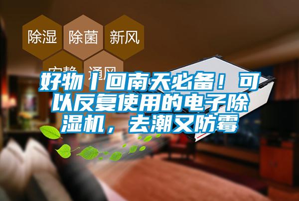 好物丨回南天必備！可以反復使用的電子除濕機，去潮又防霉