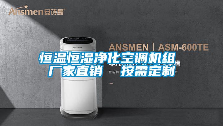 恒溫恒濕凈化空調(diào)機組 廠家直銷 按需定制