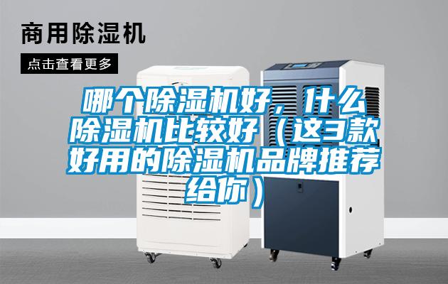 哪個(gè)除濕機(jī)好，什么除濕機(jī)比較好（這3款好用的除濕機(jī)品牌推薦給你）