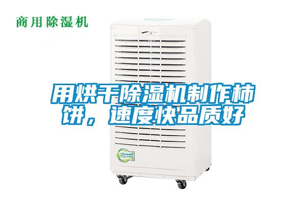 用烘干除濕機制作柿餅，速度快品質(zhì)好