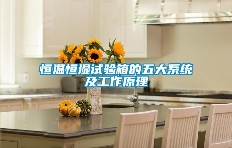 恒溫恒濕試驗(yàn)箱的五大系統(tǒng)及工作原理