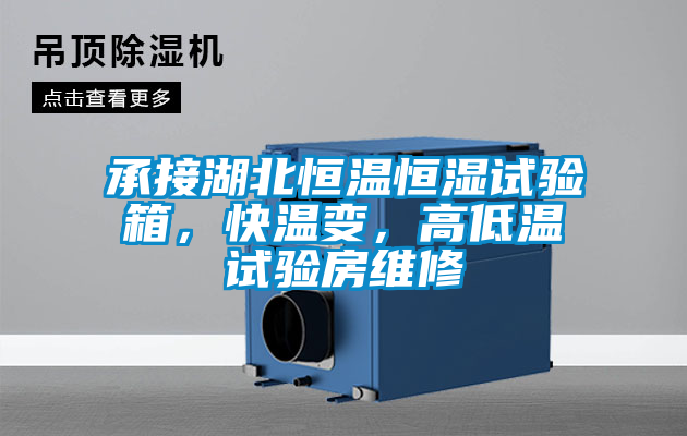 承接湖北恒溫恒濕試驗箱，快溫變，高低溫試驗房維修