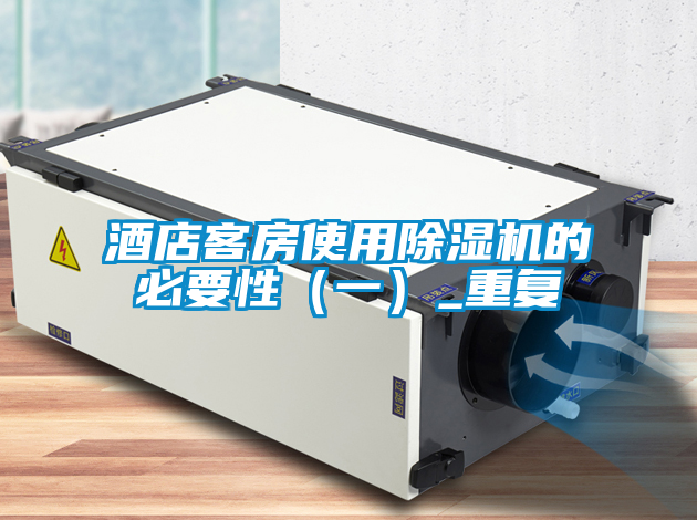酒店客房使用除濕機的必要性(一)_重復(fù)
