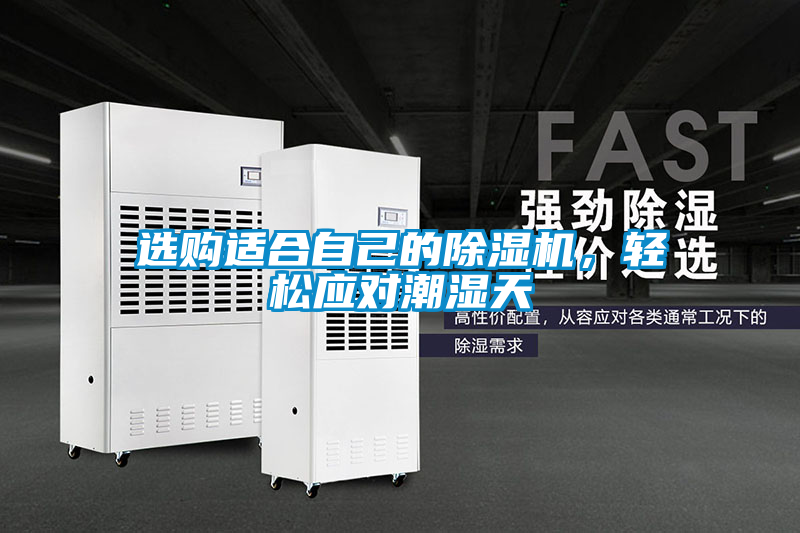 選購適合自己的除濕機(jī)，輕松應(yīng)對潮濕天