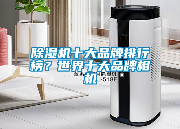 除濕機十大品牌排行榜？世界十大品牌相機