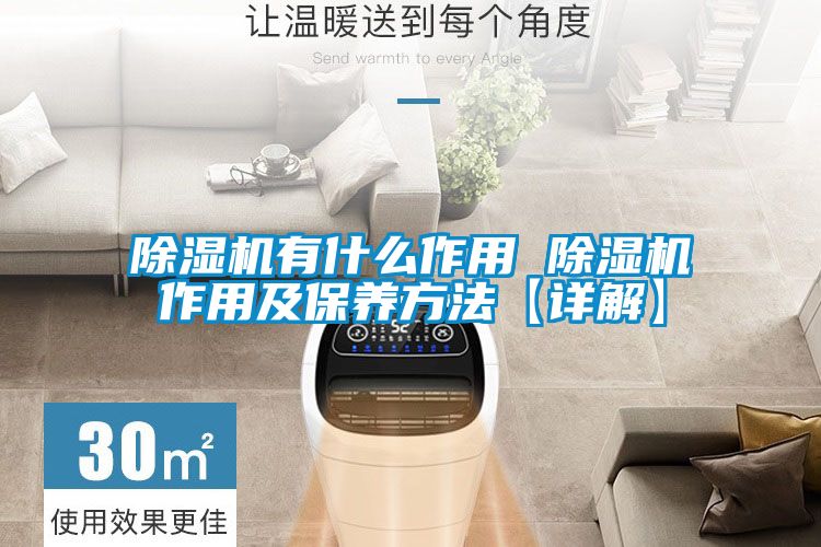除濕機(jī)有什么作用 除濕機(jī)作用及保養(yǎng)方法【詳解】