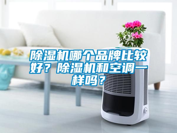 除濕機哪個品牌比較好？除濕機和空調一樣嗎？