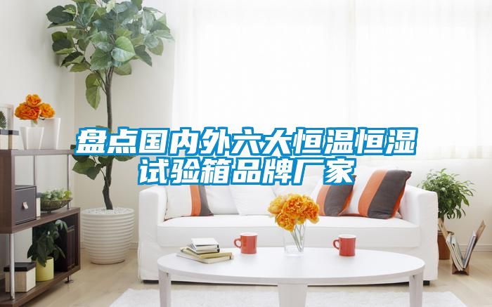 盤(pán)點(diǎn)國(guó)內(nèi)外六大恒溫恒濕試驗(yàn)箱品牌廠(chǎng)家