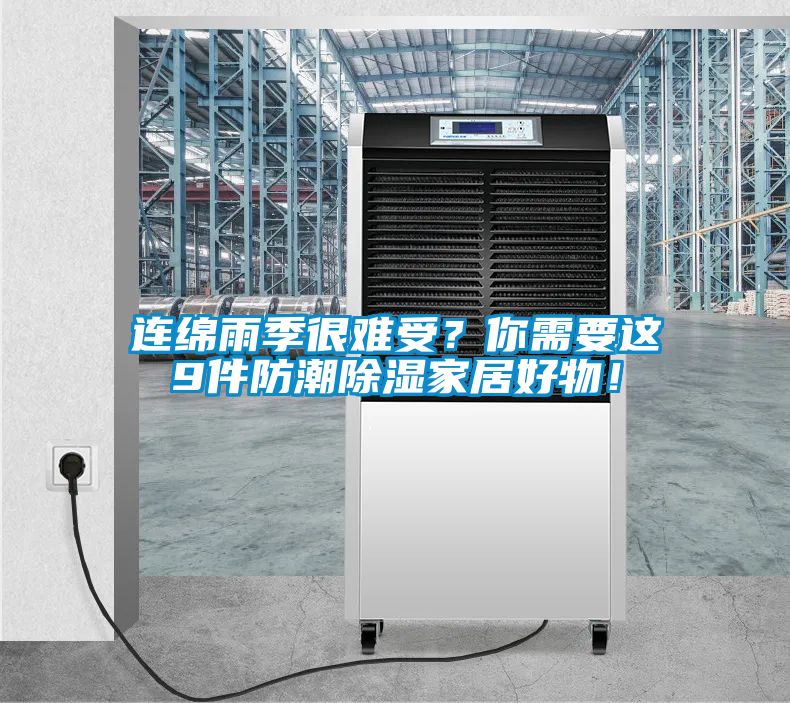 連綿雨季很難受？你需要這9件防潮除濕家居好物！