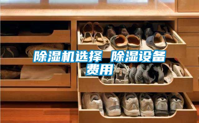 除濕機選擇 除濕設(shè)備費用